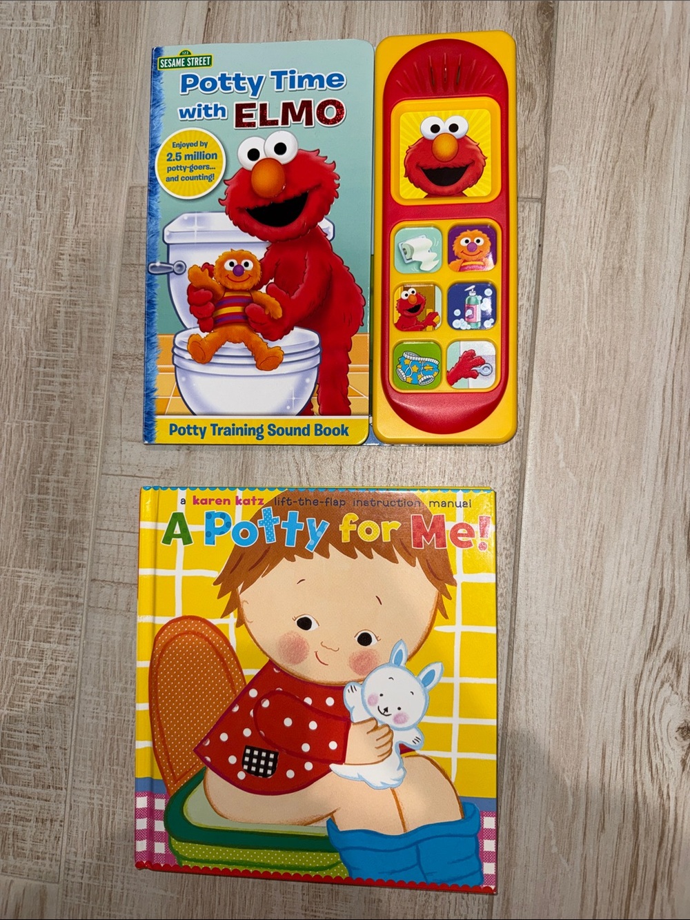 Potty Training Sound Books Sesame Elmo Sound Book & Lift a Flap